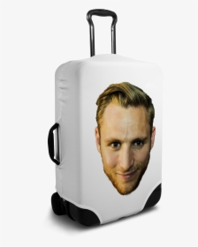 Custom White Luggage Cover With Personalized Face, HD Png Download, Transparent PNG