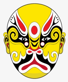 Chinese Opera Mask Vector, HD Png Download, Transparent PNG