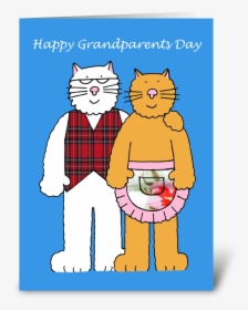 Happy Grandparents Day, Cute Cats - Happy, HD Png Download, Transparent PNG