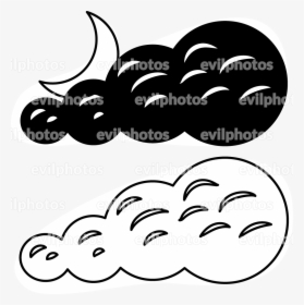 Cloud Drawing Vector And Stock Photo, HD Png Download, Transparent PNG
