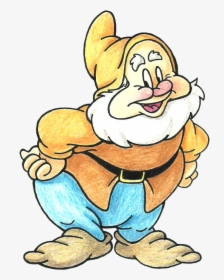 Dwarf Png Free Image Download - Draw Happy From Snow White, Transparent Png, Transparent PNG