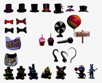 Fnaf Prop Pack Update By Theredcat13, HD Png Download, Transparent PNG