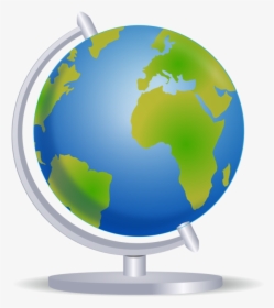 Human Behavior,world,globe - Transparent Png Globe On A Stand, Png Download, Transparent PNG