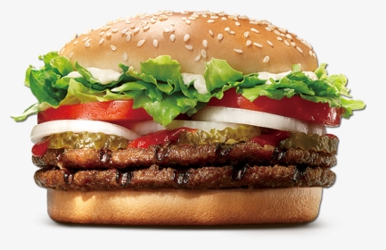Whopper Hamburger Cheeseburger Burger King Premium - Doppel Whopper Burger King, HD Png Download, Transparent PNG