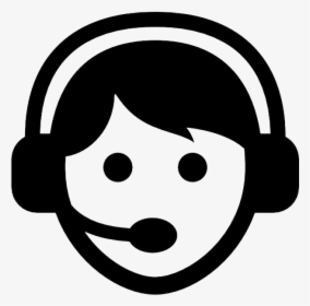 Female Chat Support Png Image - Call Center Agent Icon, Transparent Png, Transparent PNG