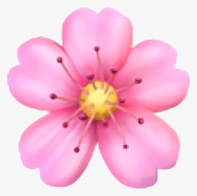 Cherry Blossom Emojis Album - Iphone Flower Emoji Png, Transparent Png, Transparent PNG
