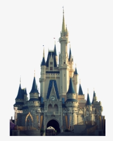 Disneyland Castle Png - Florida Disney World Castle, Transparent Png, Transparent PNG