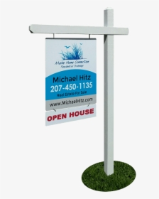 Portland Me For Sale Sign Open House Michael Hitz - Banner, HD Png Download, Transparent PNG