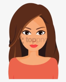 Angry Woman Animated Gif Png Image With Transparent - Woman Face Clipart, Png Download, Transparent PNG