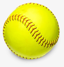 Softball With White Background, HD Png Download, Transparent PNG