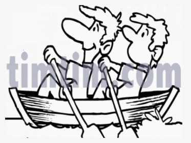 Drawn Yacht Rowing Boat, HD Png Download, Transparent PNG