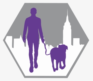 Transparent People Walking Dog Png - Dog Walking, Png Download, Transparent PNG