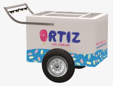 Ortiz Ice Cream - Travel Trailer, HD Png Download, Transparent PNG