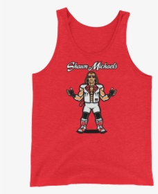 Shawn Michaels Cartoon Unisex Tank Top - Thin Blue Line Canada Tank, HD Png Download, Transparent PNG