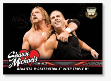 Official Wwe Shawn Michaels Soft Gel Case , Png Download - Triple H And Shawn Michael, Transparent Png, Transparent PNG
