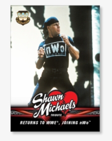 2018 Topps Wwe Heritage Returns To Wwe, Joining Nwo - Nwo, HD Png Download, Transparent PNG