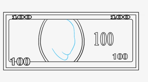 How To Draw Dollar Bill - Circle, HD Png Download, Transparent PNG
