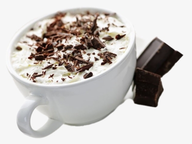Hot Chocolate Glass Png Image - Non Alcoholic Beverages Coffee, Transparent Png, Transparent PNG