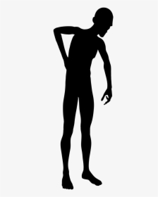 Silhouette Man Back Pain Free Photo - Pain In Back Silhouette, HD Png Download, Transparent PNG
