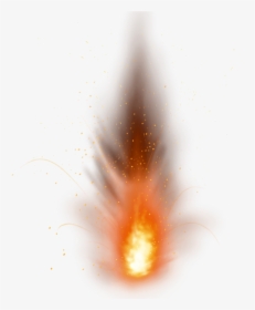 Fire Explosion Sparkling Png Image - Transparent Gun Fire Png, Png Download, Transparent PNG