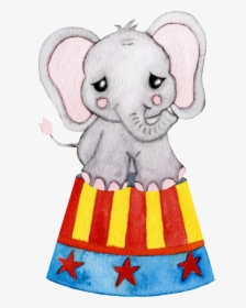Hand Painted Baby Elephant Png Transparent - Portable Network Graphics, Png Download, Transparent PNG
