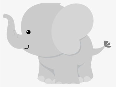 Night Clipart Baby Elephant - Elefante Baby Shower Png, Transparent Png, Transparent PNG