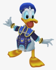 Donald Duck - Kingdom Hearts 1 Donald, HD Png Download, Transparent PNG