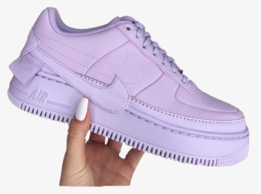 #nike #airforce1 #nikeairforce #purple #trainer #sneaker - Sneakers, HD Png Download, Transparent PNG