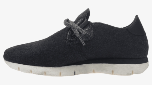 Womens Wool Sneaker Radius In Charcoal Inside View - Suede, HD Png Download, Transparent PNG