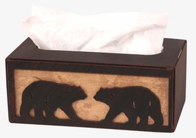 Iron Bear Rectangle Tissue Box Cover - Grizzly Bear, HD Png Download, Transparent PNG