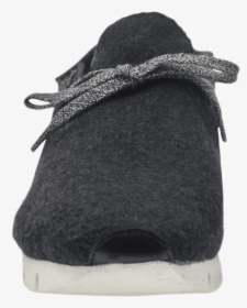 Womens Wool Sneaker Radius In Charcoal Front View   - Suede, HD Png Download, Transparent PNG