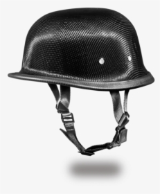 German Grey Carbon Fiber Daytona Helmets - Skull Cap Motorcycle Helmet, HD Png Download, Transparent PNG