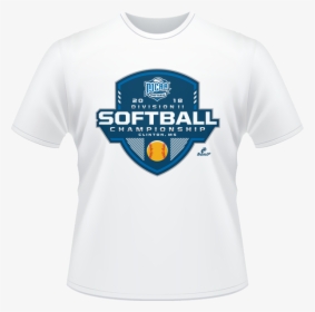 2018 Njcaa Softball Dii Championship White T-shirt - Active Shirt, HD Png Download, Transparent PNG