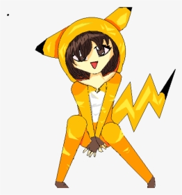 Anime Pikachu, HD Png Download, Transparent PNG