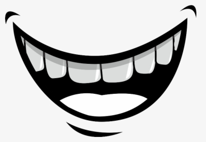 Mouth Cartoon Smile Clipart , Png Download - Smile Mouth Png, Transparent Png, Transparent PNG