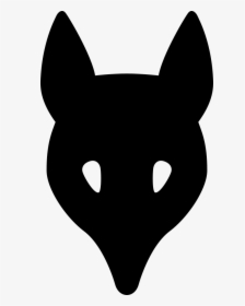 Wolf Head Silhouette Svg Clip Arts - Silueta De Cabeza Lobo, HD Png Download, Transparent PNG