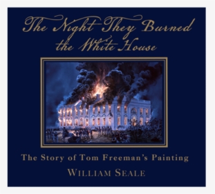 White House Burning Painting, HD Png Download, Transparent PNG