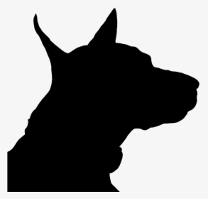 Transparent Dog Head Clipart Black And White - Siluetas De Perros Png, Png Download, Transparent PNG