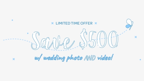 Weddings Recorded Limited Time Offer - Calligraphy, HD Png Download, Transparent PNG