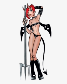 Sexy Goth Cartoon Girl, HD Png Download, Transparent PNG