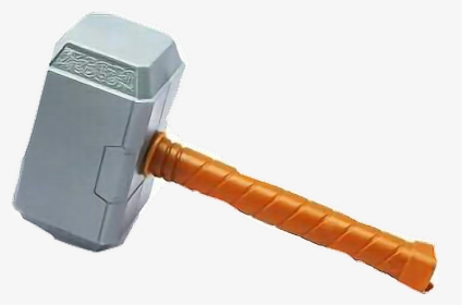 Transparent Thor Hammer Clipart - Thor Hammer Plastic Toy, HD Png Download, Transparent PNG