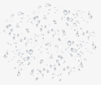 Transparent Dew Drops Png - Water Drops Splashing Png, Png Download, Transparent PNG