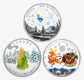 Canadian Coins Murano Glass, HD Png Download, Transparent PNG