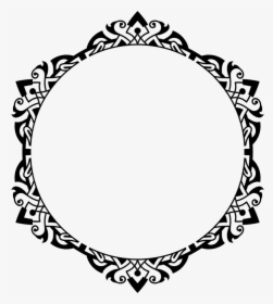 Decorative Borders Clip Art - Circle Decorative Border Png, Transparent Png, Transparent PNG