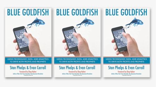 Blue Gold Fish - Smartphone, HD Png Download, Transparent PNG