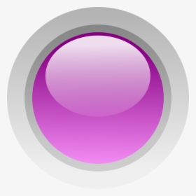 Led Circle Purple Svg Clip Arts - Circle, HD Png Download, Transparent PNG