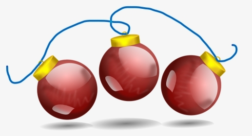 String Of Christmas Ornaments, HD Png Download, Transparent PNG