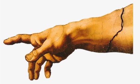 The Creation Of Adam - Let's Make Man In Our Image Genesis, HD Png Download, Transparent PNG