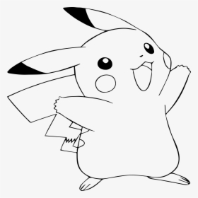 Pokemon Pikachu Coloring Page - Printable Pokemon Coloring Pages Online, HD Png Download, Transparent PNG