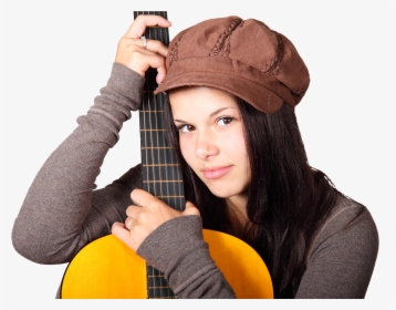 Acoustic Guitar With Girls, HD Png Download, Transparent PNG